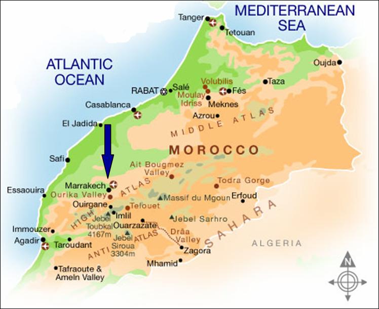 Marrakesh map